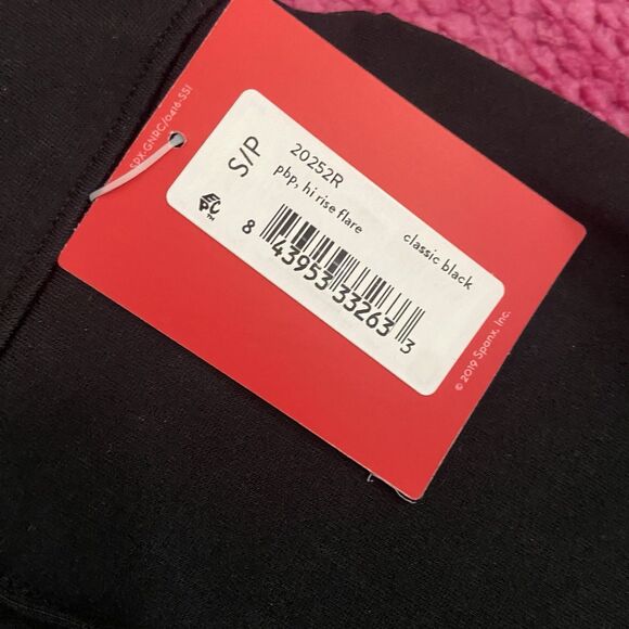 Spanx PBP Hi Rise Flare Ponte Knit Pants Black Size Small - Picture 4 of 12